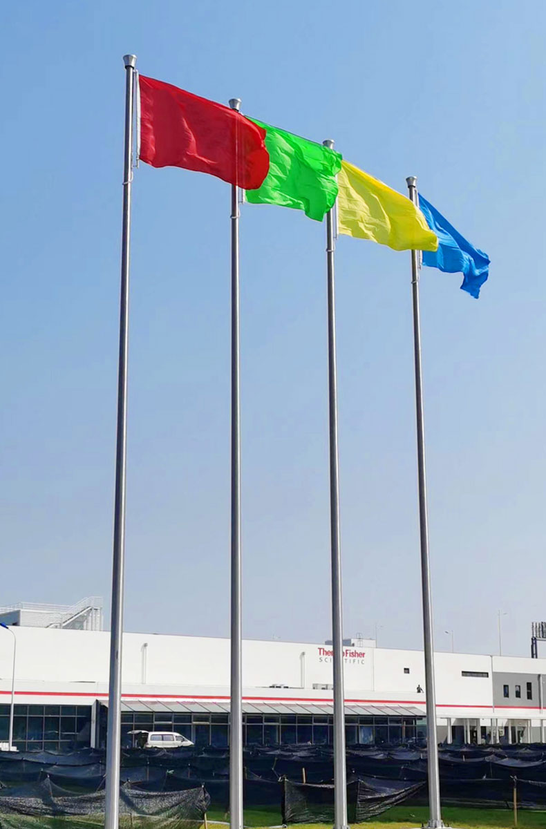 旗桿是做錐形的好還是分節(jié)的好